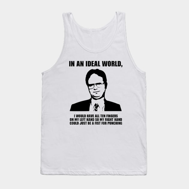 Dwight Schrute quotes Tank Top by sandyrm